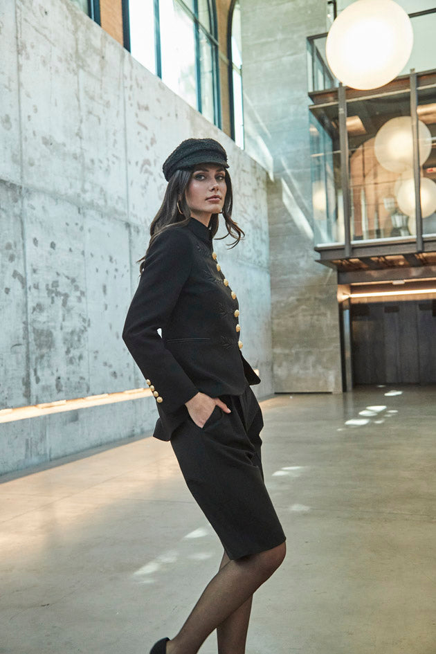 BLAZER MILITAR RENATA BLACK - THE EXTREME COLLECTION