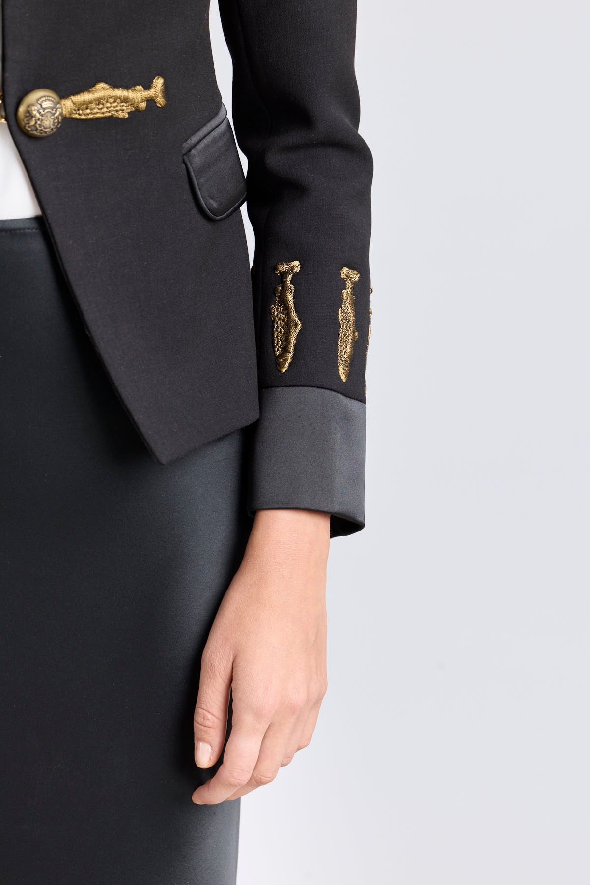 BLAZER MILITAR AZABACHE NUVOLA