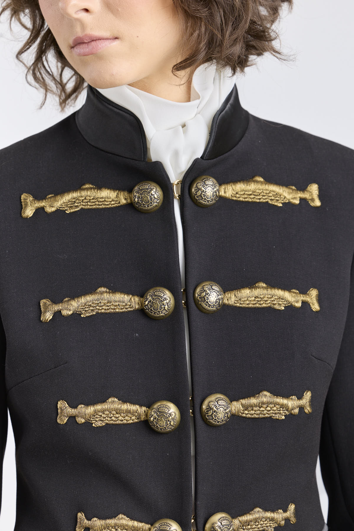 BLAZER MILITAR AZABACHE NUVOLA