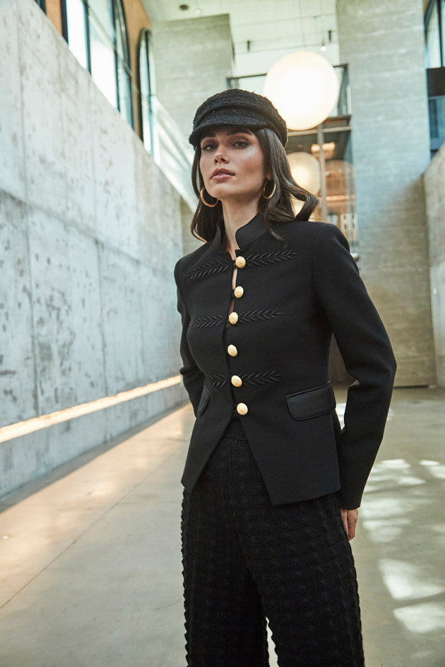 BLAZER ESPIGAS RENATA BLACK 01 - THE EXTREME COLLECTION