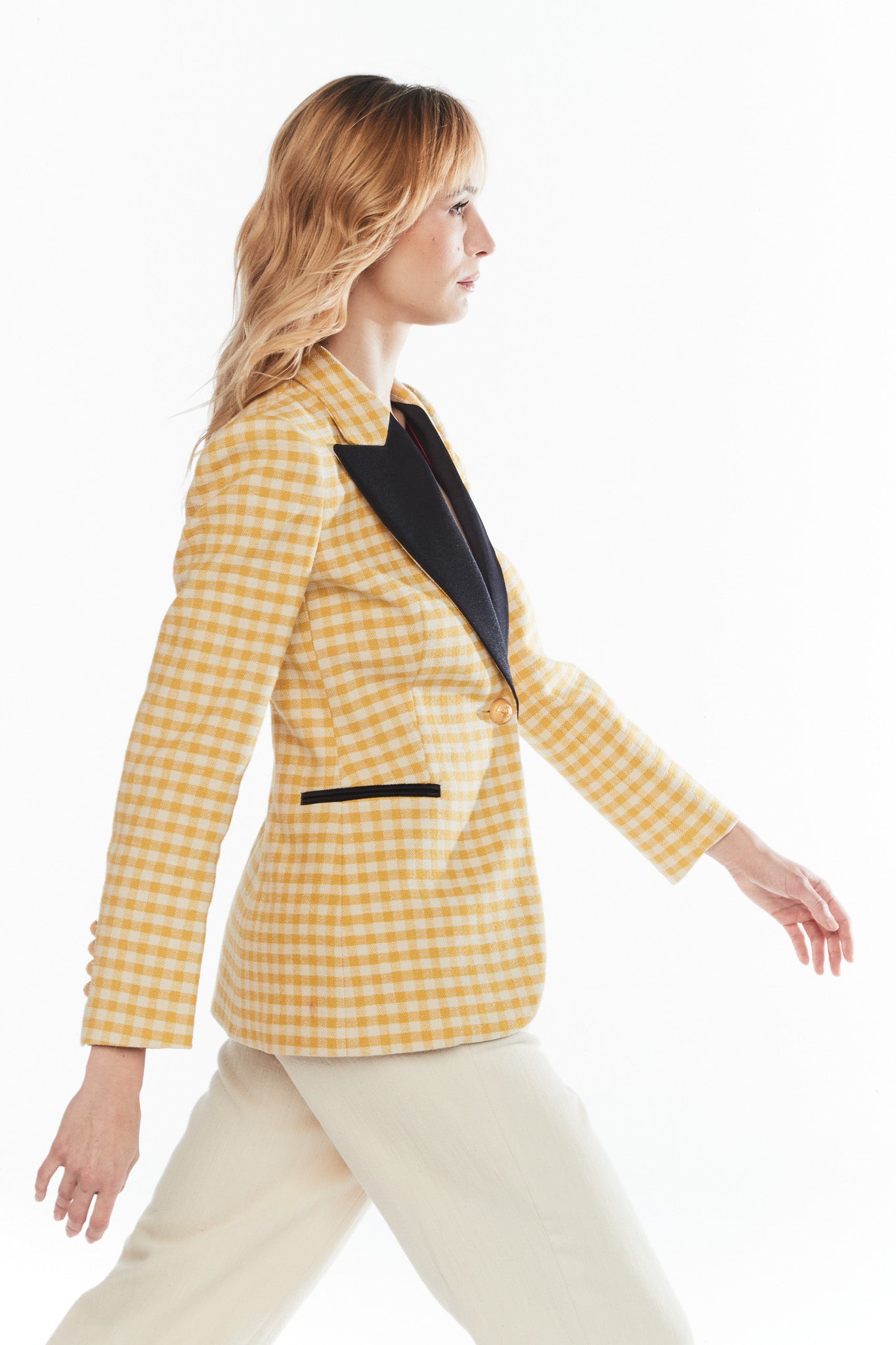 BLAZER CUADRO VICHY FIONA
