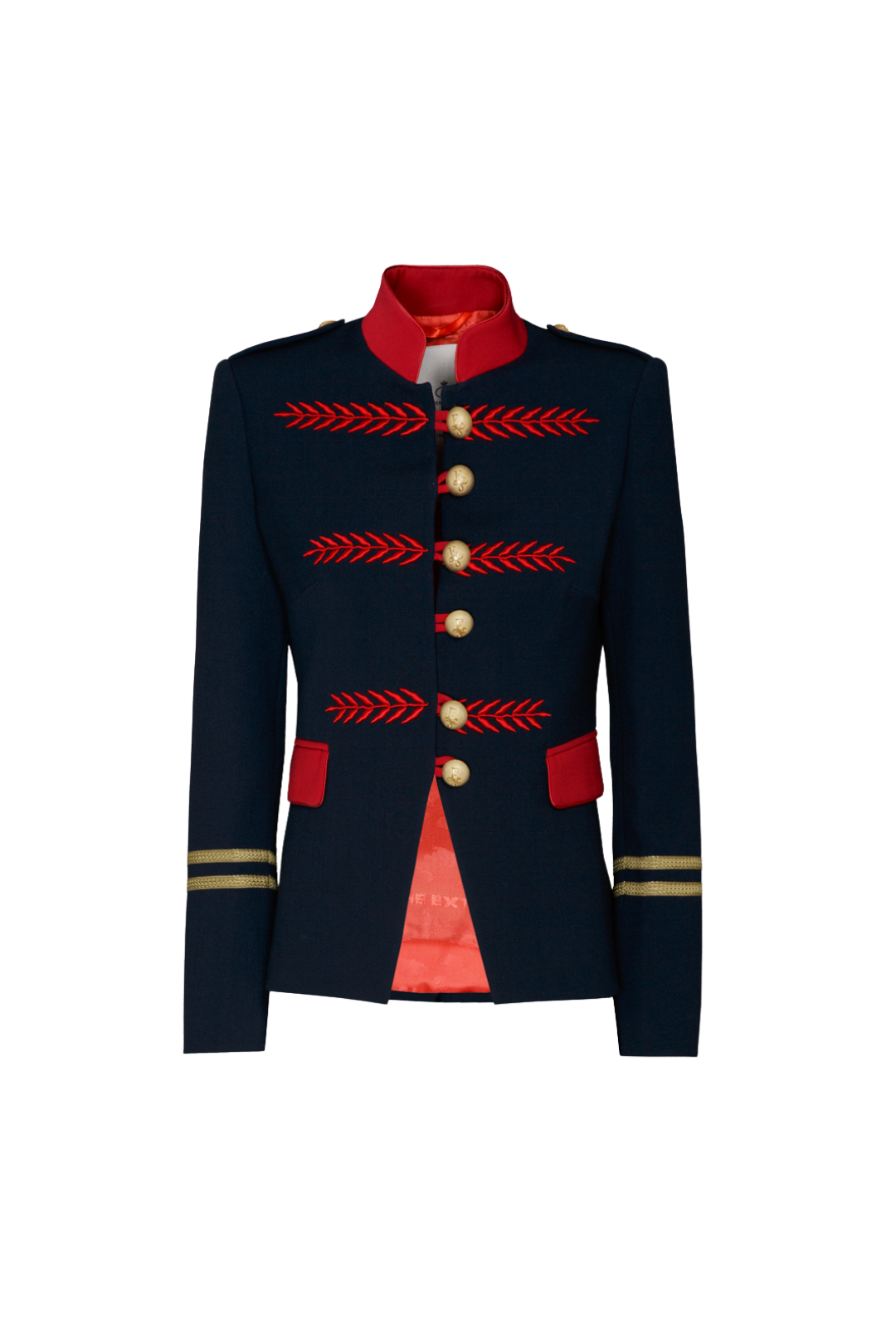 BLAZER BORDADA MARINO RENATA SCOTTISH - THE EXTREME COLLECTION