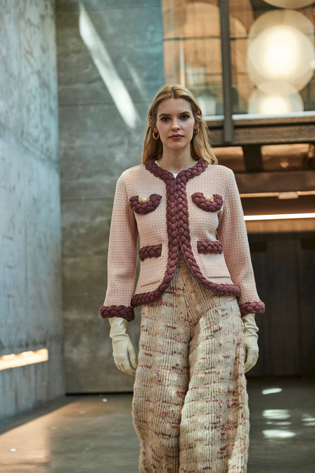 CHAQUETA CORTA ROSA BEATRICE