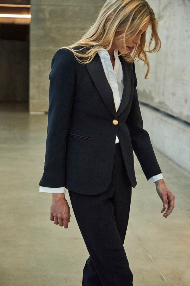 BLAZER SOLAPA RASO INDIGO CARLOTTA - THE EXTREME COLLECTION