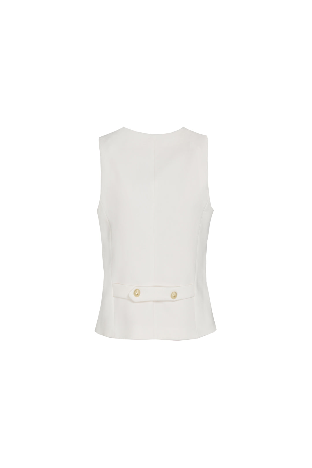 CHALECO SUPER CREPE MARFIL ATELIER - THE EXTREME COLLECTION