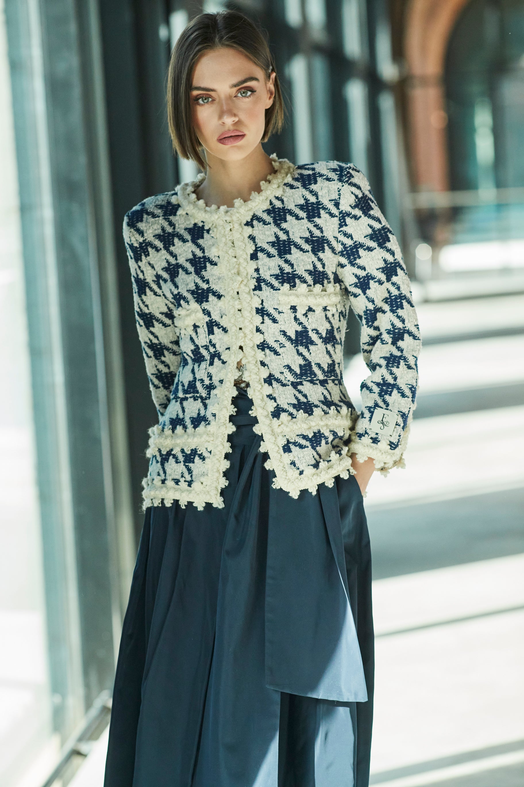 CHAQUETA PATA DE GALLO PASCAL