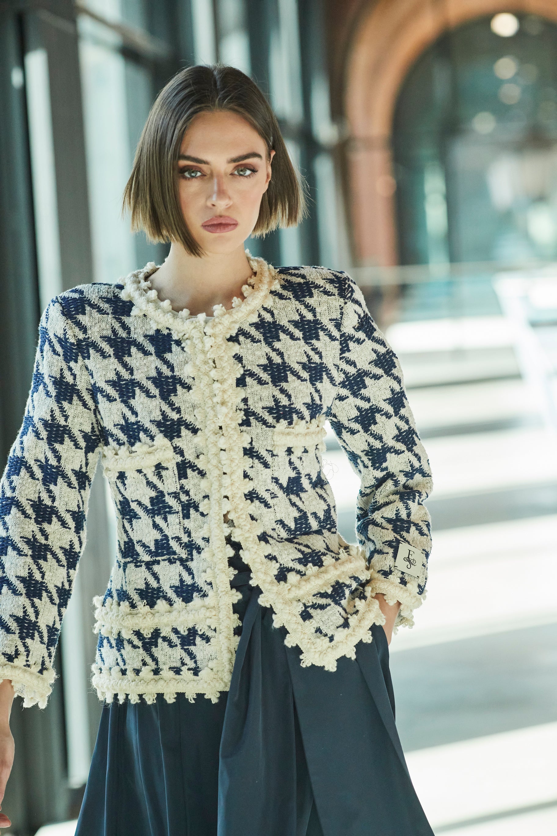 CHAQUETA PATA DE GALLO PASCAL