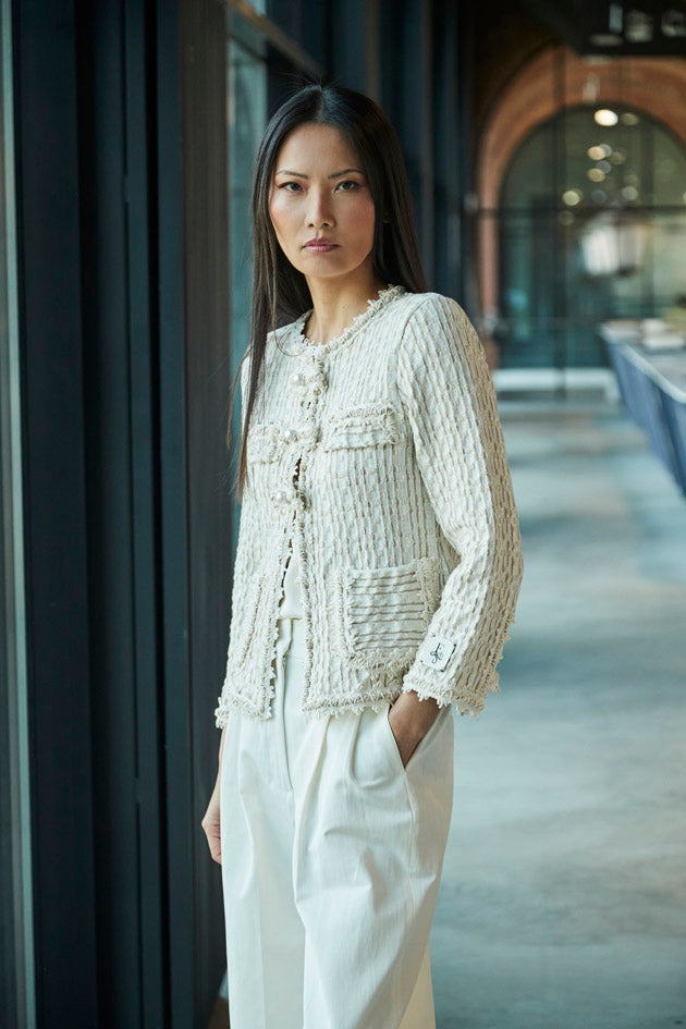 CHAQUETA TWEED CRUDO VACHEL - THE EXTREME COLLECTION