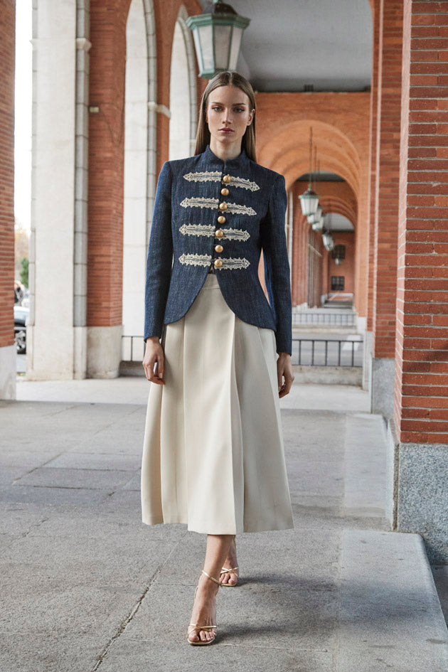 BLAZER MILITAR DENIM FILIPPO