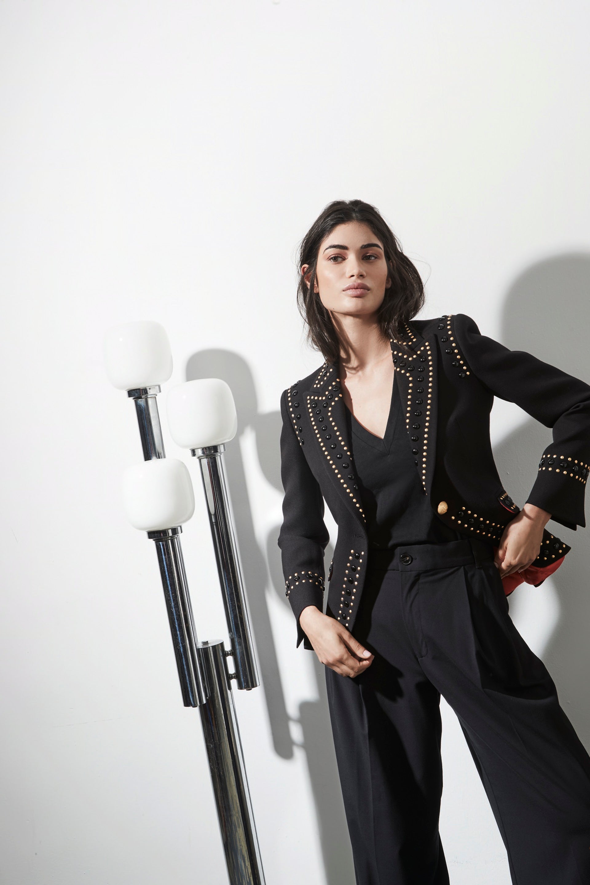 BLAZER NEGRO ROCK STAR