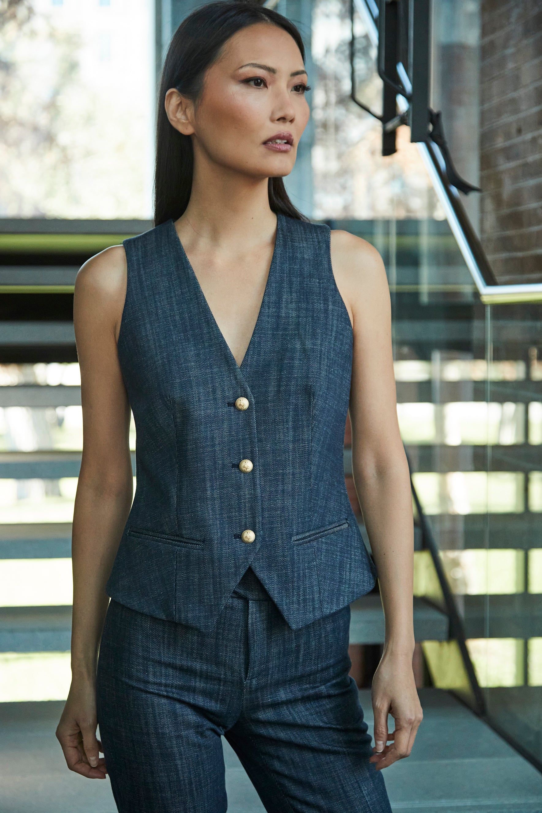 CHALECO DENIM MILÁN