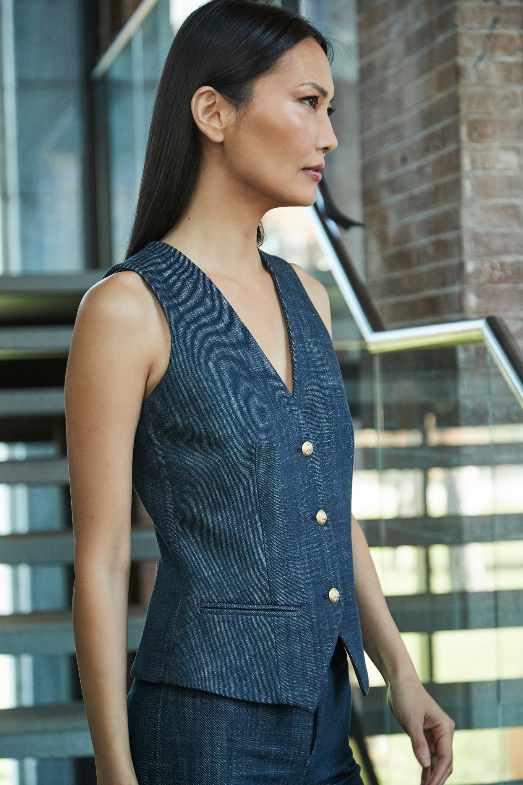 CHALECO DENIM MILÁN