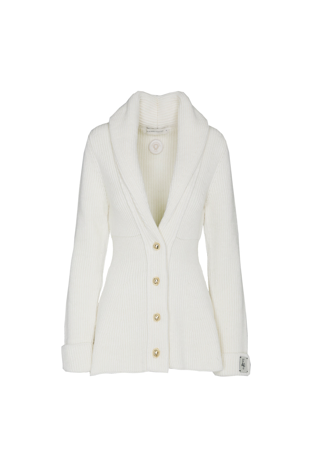 CHAQUETA ENTALLADA MARFIL BABETTE