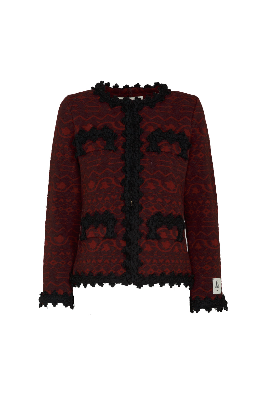 CHAQUETA CORTA VINO SOLANGE