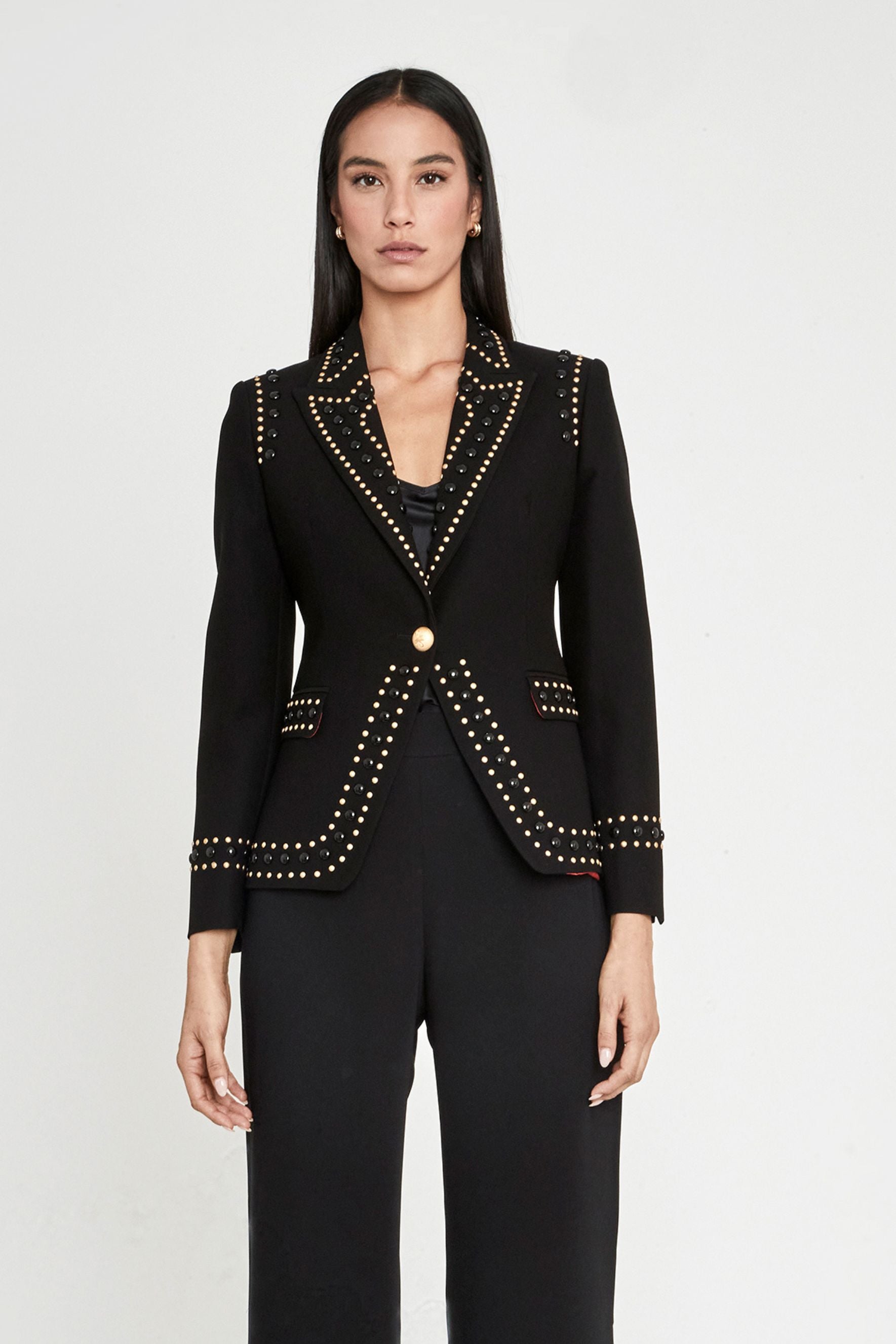 BLAZER NEGRO ROCK STAR