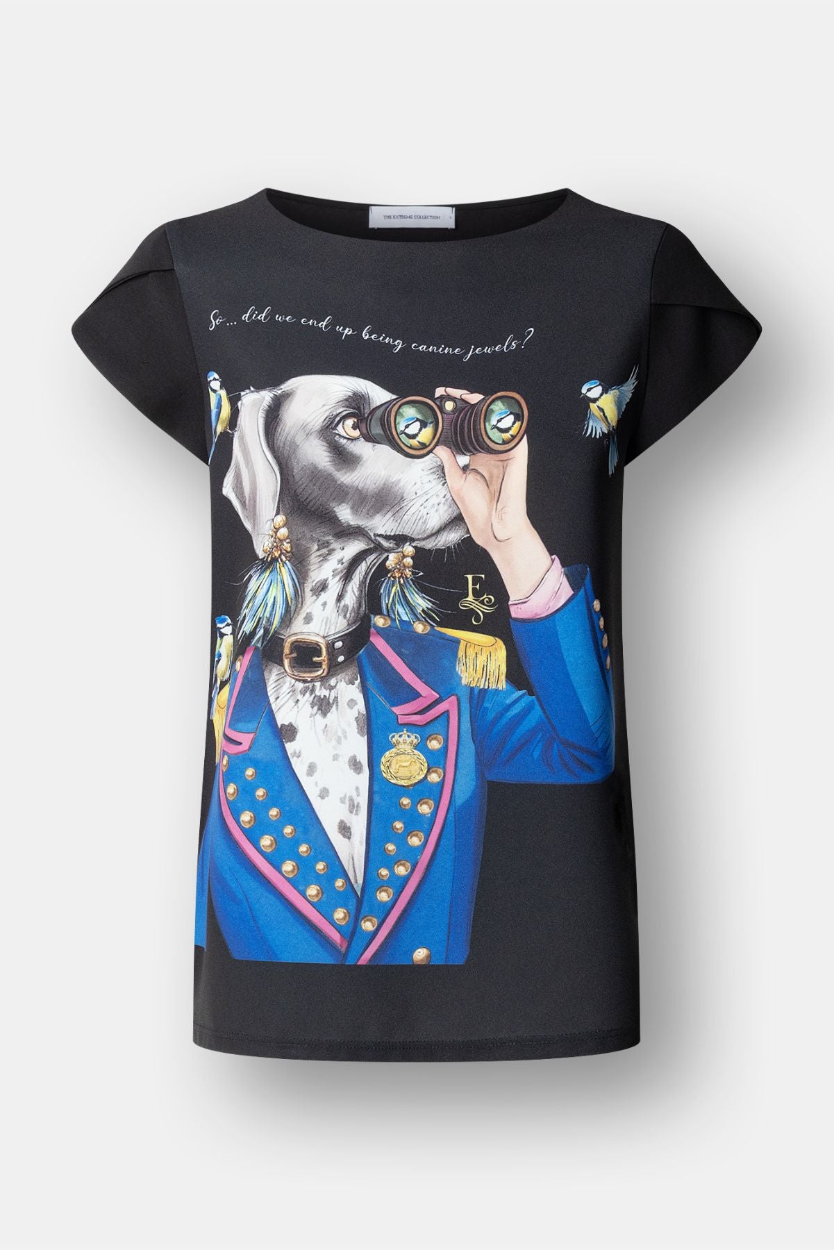 Camiseta estampada Braco negra - Edición Limitada