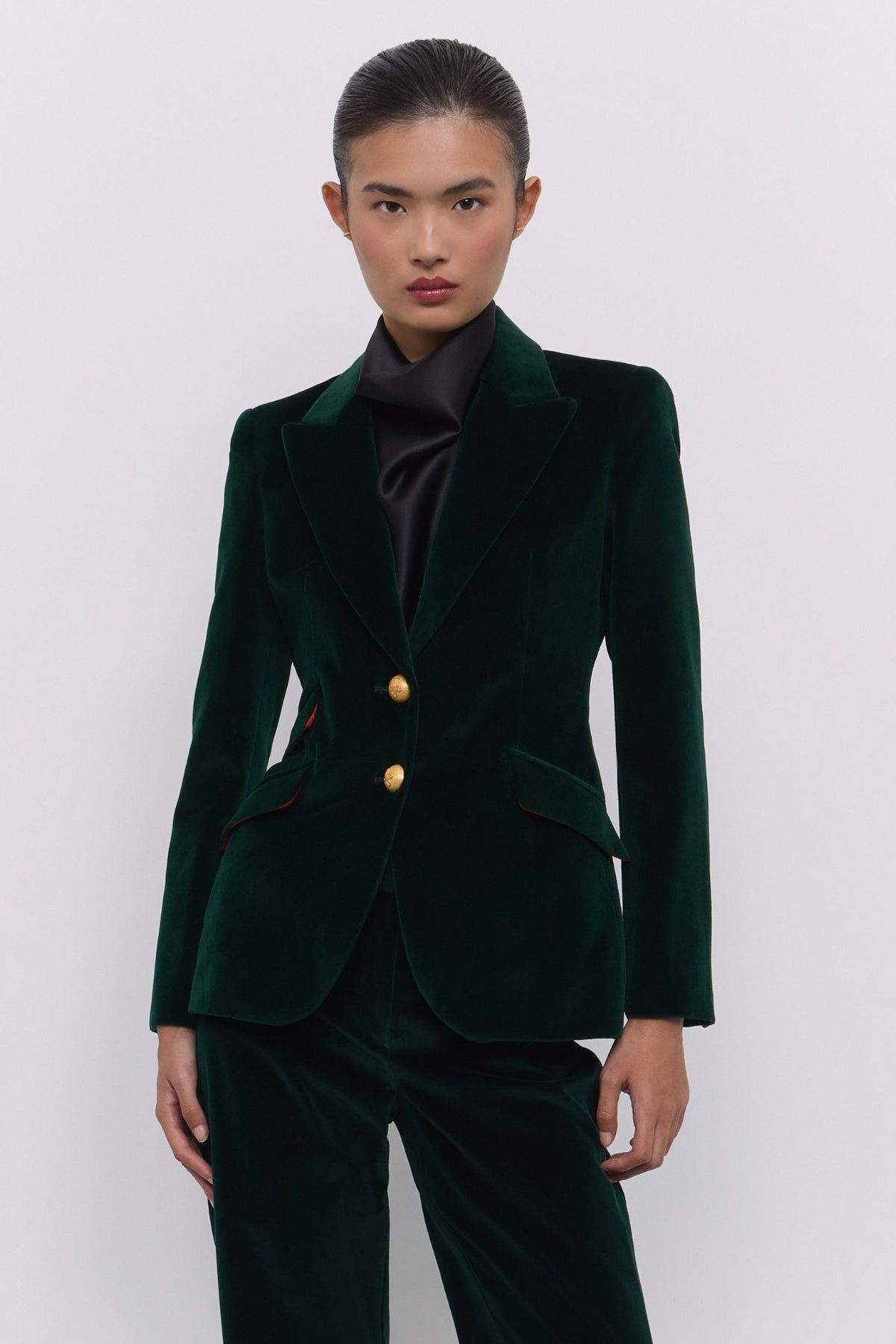 Blazer terciopelo verde Oliva - Edición Limitada