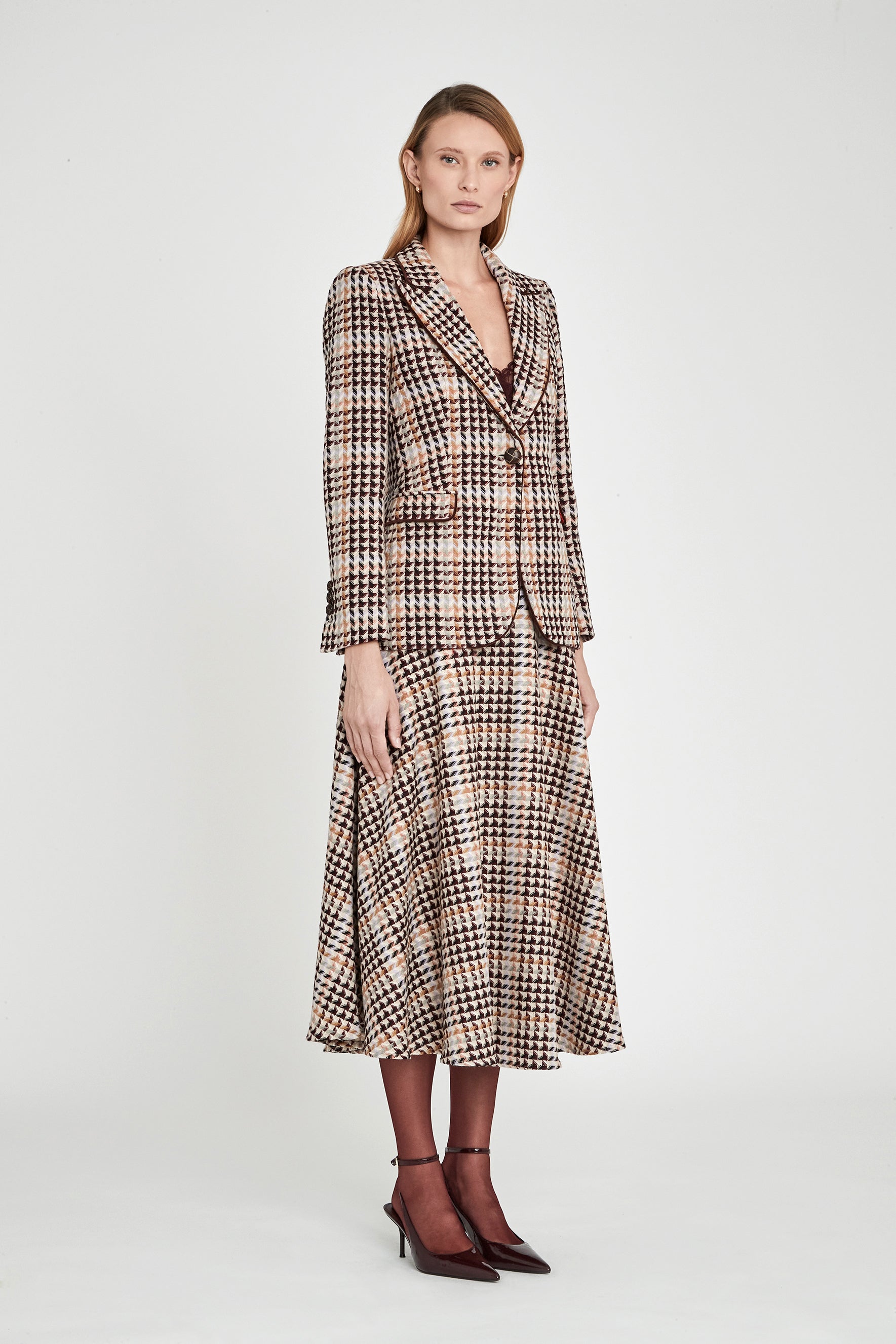 TRAJE SASTRE PATA DE GALLO TRISTAN