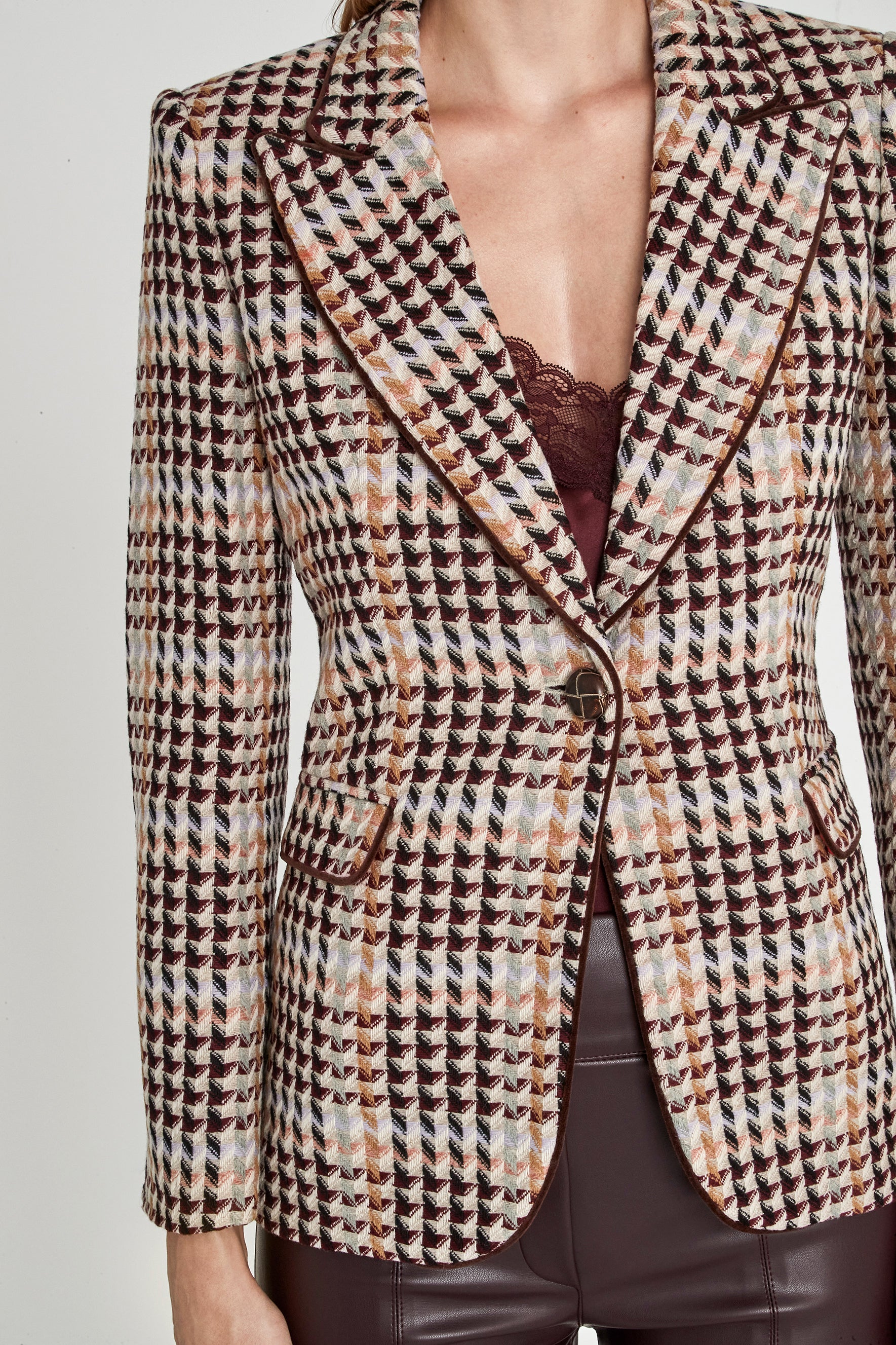 TRAJE SASTRE PATA DE GALLO TRISTAN