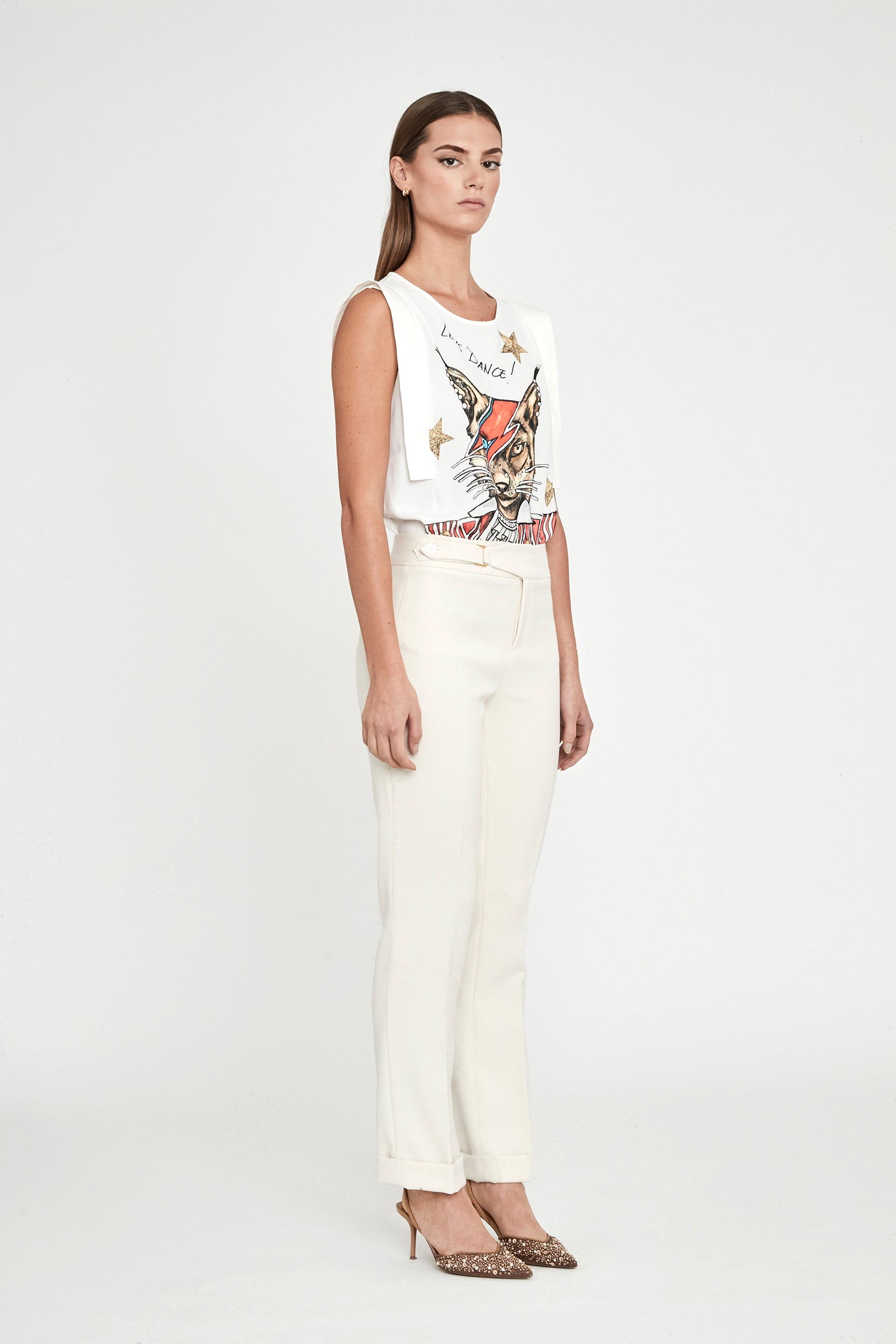 CAMISETA ESTAMPADA BLANCO LET´S DANCE - THE EXTREME COLLECTION