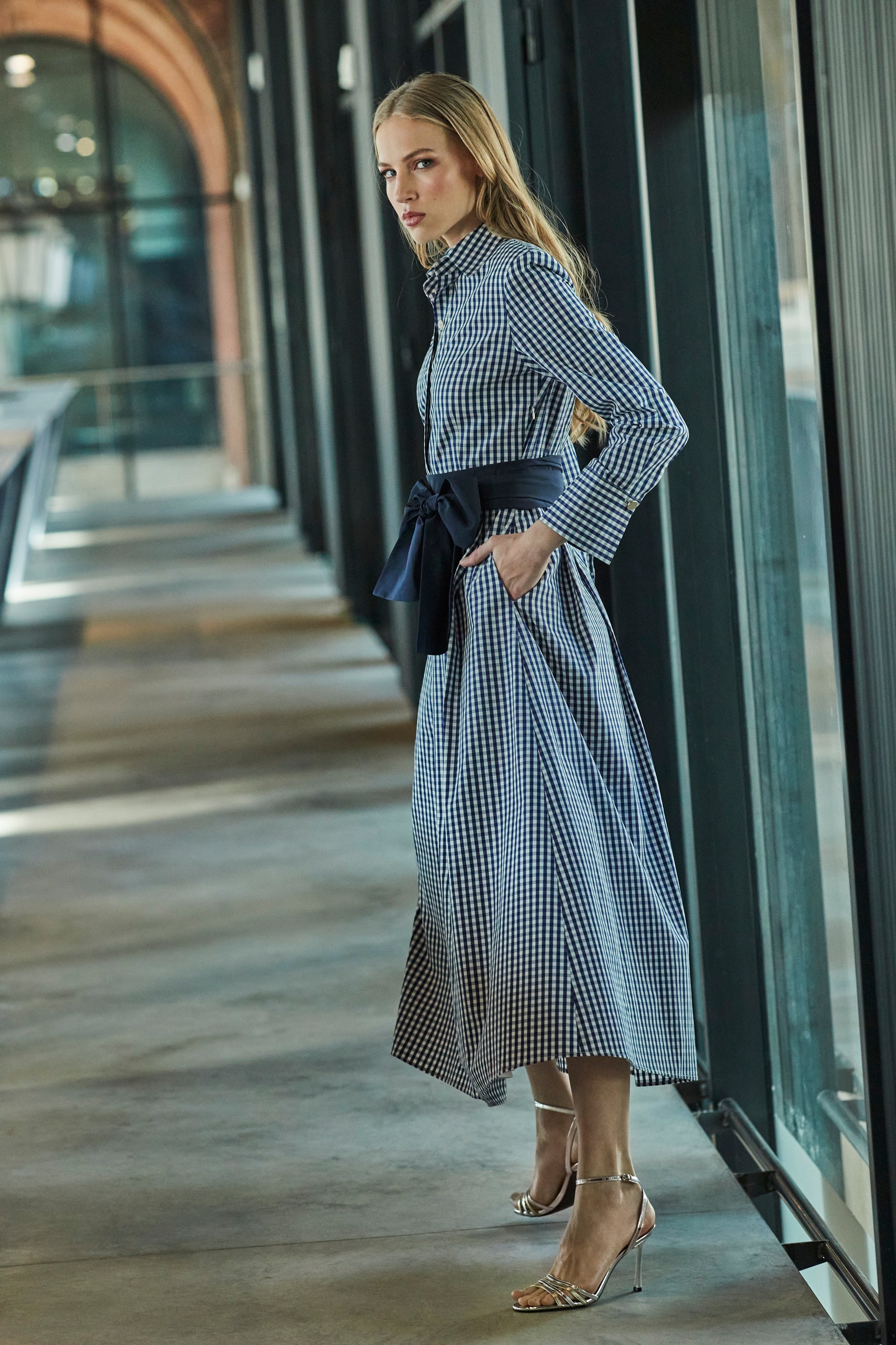 VESTIDO CUADROS VICHY CORNELIA