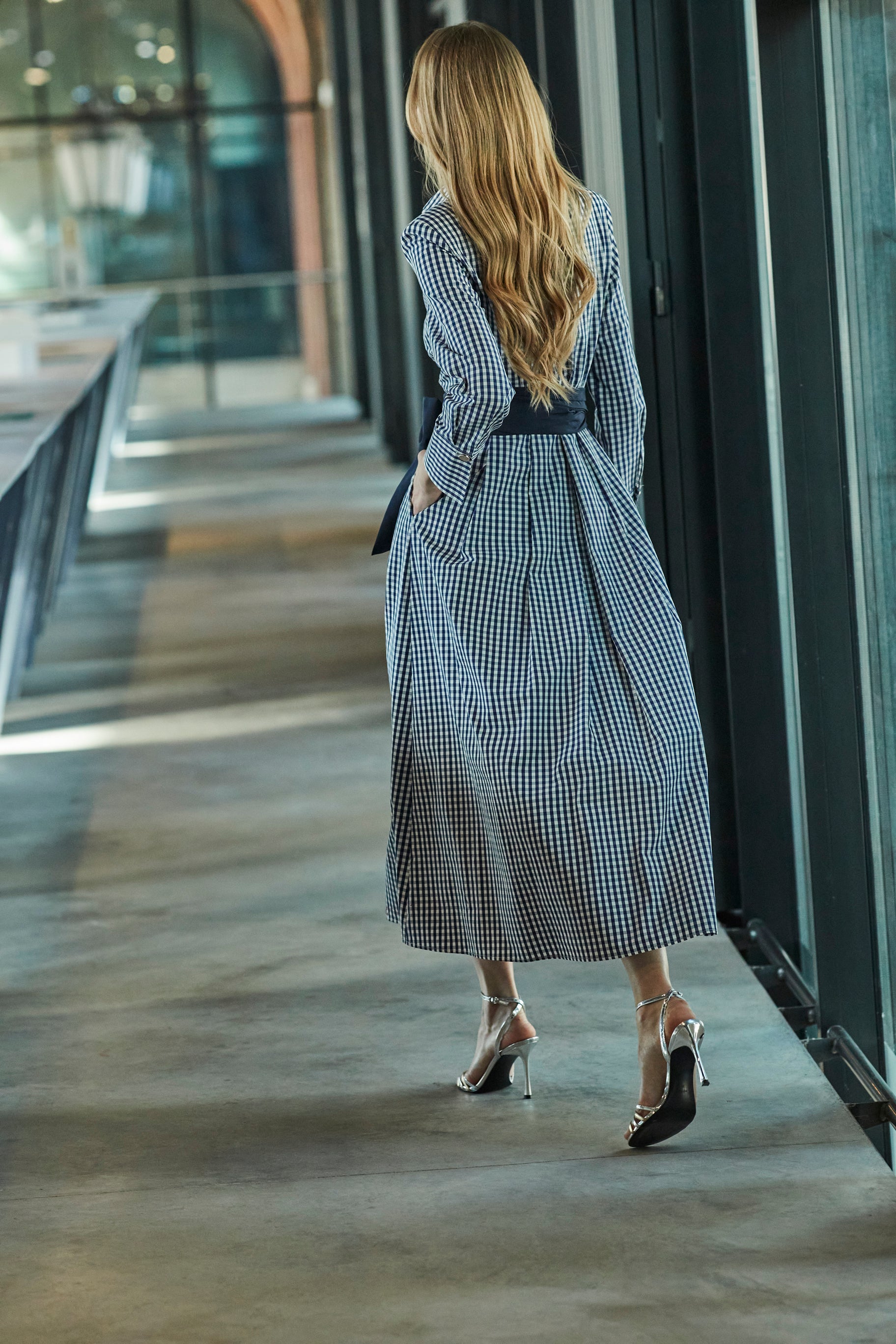 VESTIDO CUADROS VICHY CORNELIA