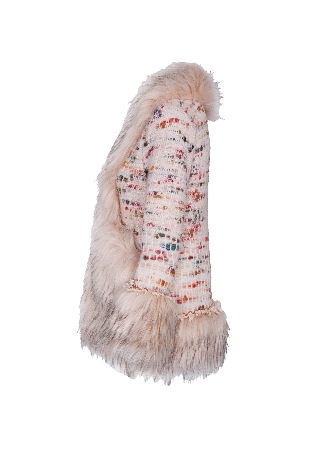 ABRIGO CORTO ALPACA ALABASTRO CLEMENCE - THE EXTREME COLLECTION