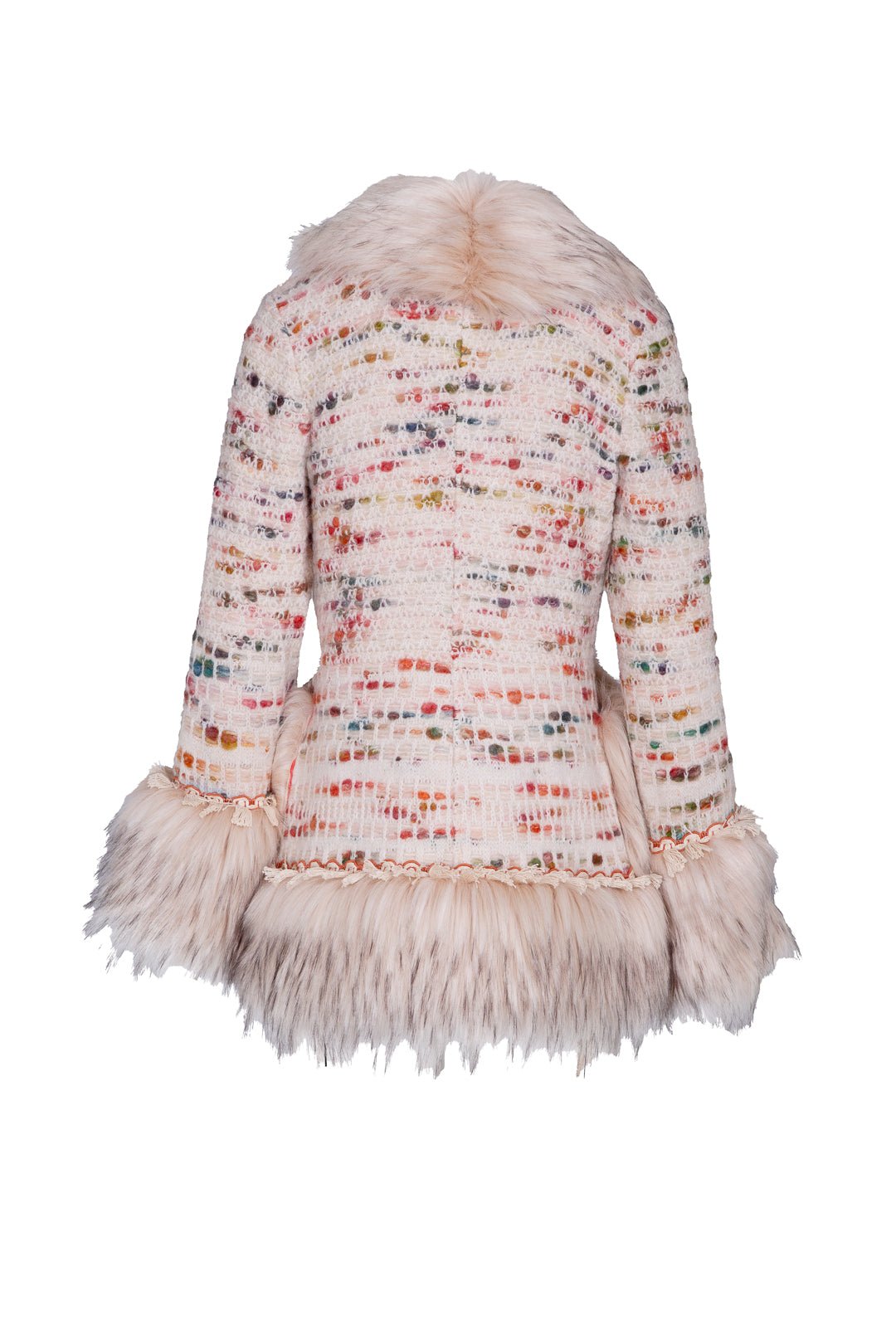 ABRIGO CORTO ALPACA ALABASTRO CLEMENCE - THE EXTREME COLLECTION