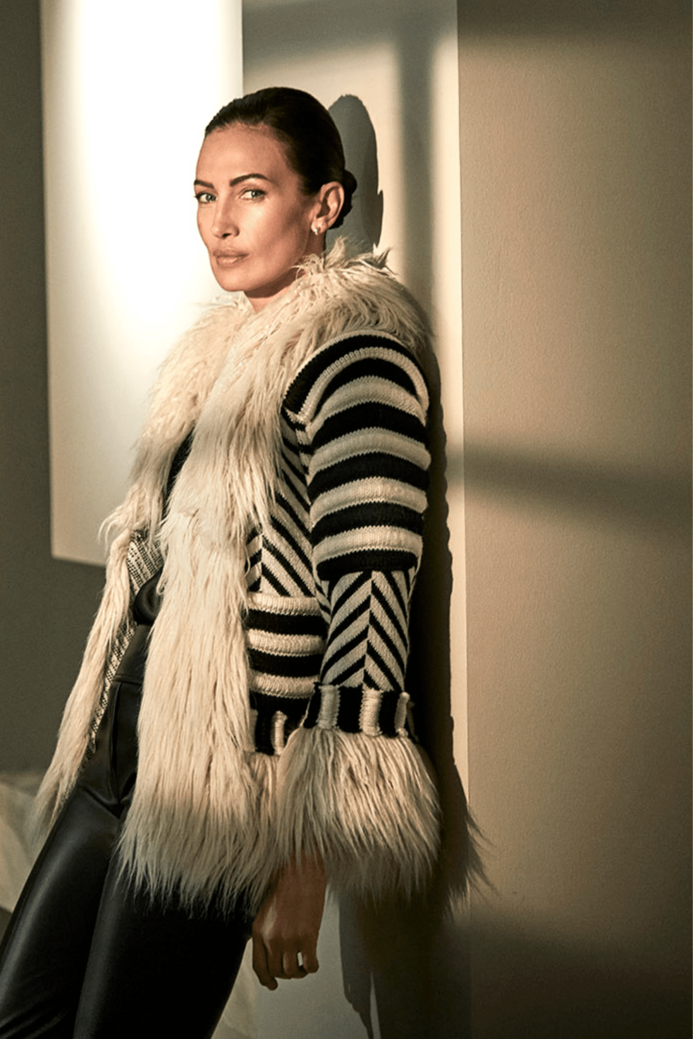 ABRIGO CORTO ALPACA MARFIL ELEONORE - THE EXTREME COLLECTION