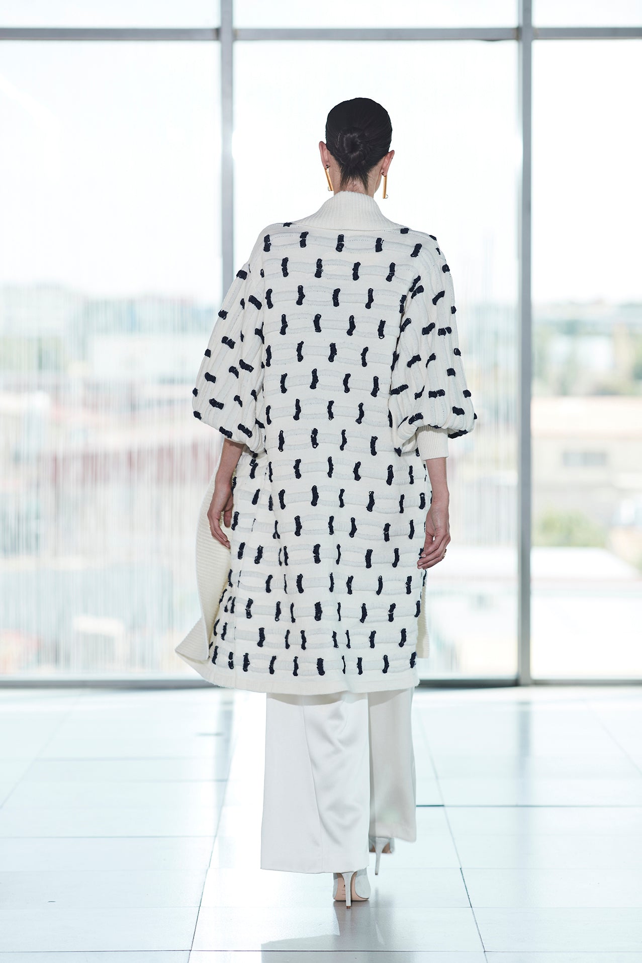 ABRIGO LARGO ALPACA MARFIL SOPHIE - THE EXTREME COLLECTION
