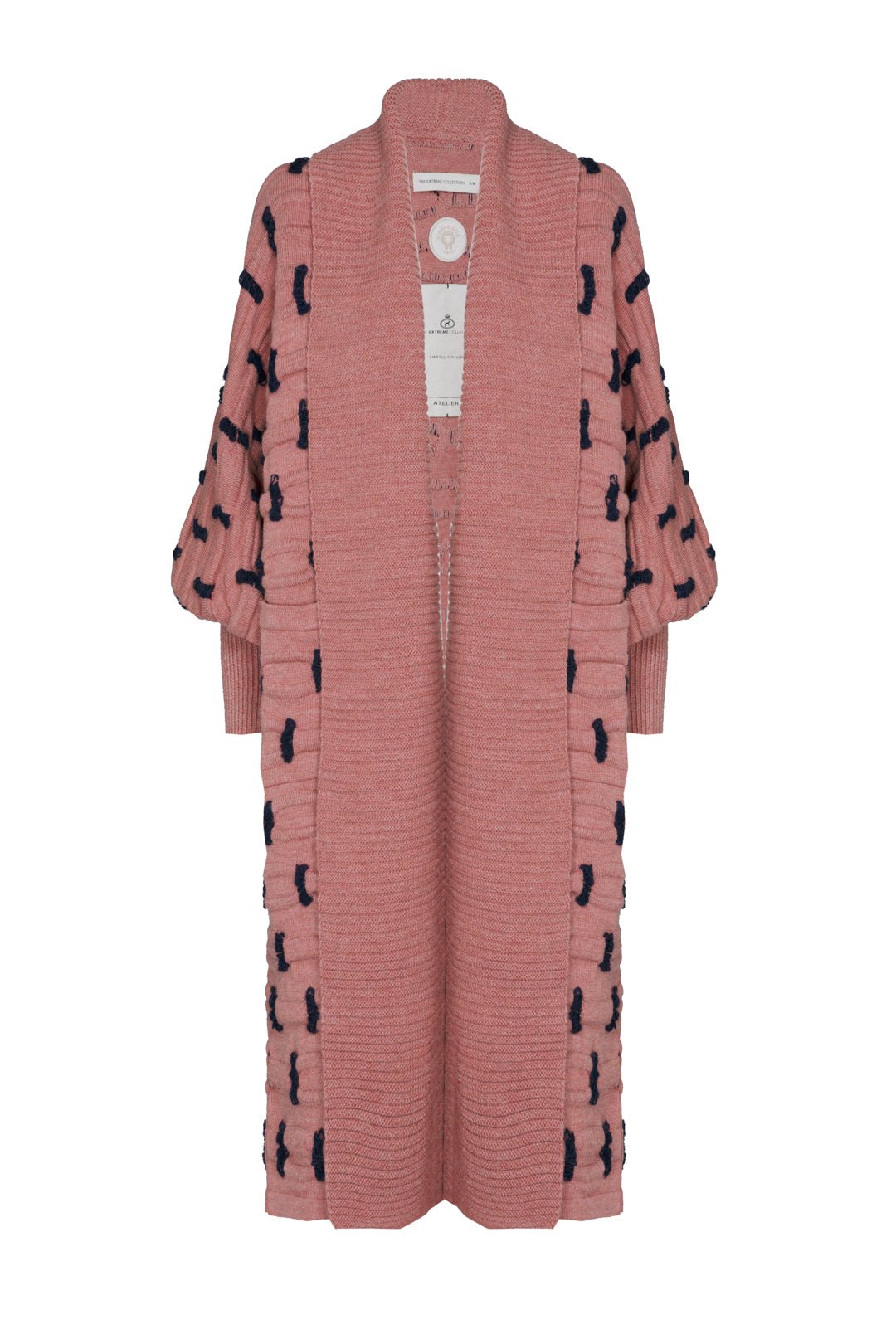 ABRIGO LARGO CON BASTAS CUARZO SOPHIE - THE EXTREME COLLECTION