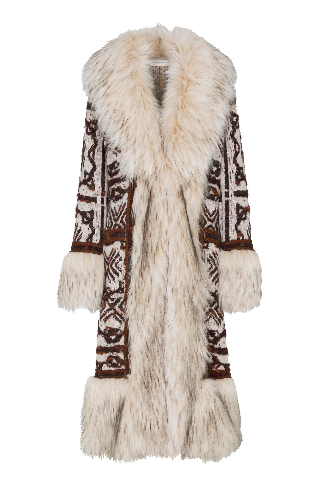 ABRIGO LARGO JACQUARD ARENA SEBASTIEN - THE EXTREME COLLECTION