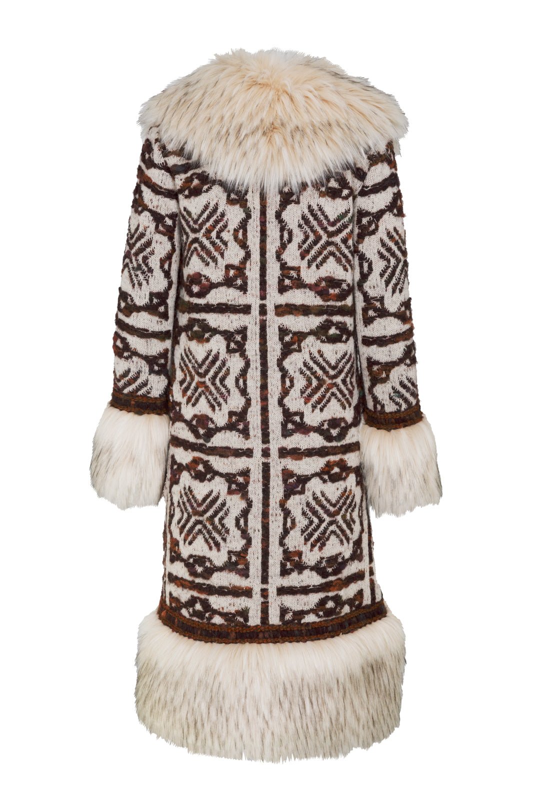 ABRIGO LARGO JACQUARD ARENA SEBASTIEN - THE EXTREME COLLECTION