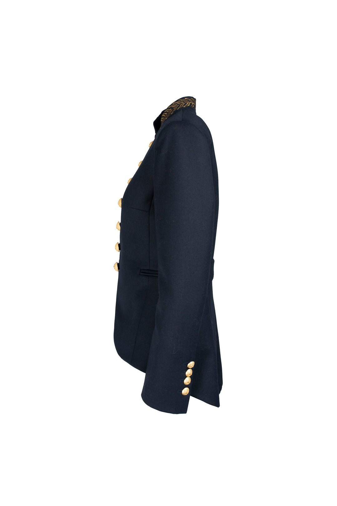 BLAZER INDIGO CORTE ENTALLADO POPPY - THE EXTREME COLLECTION