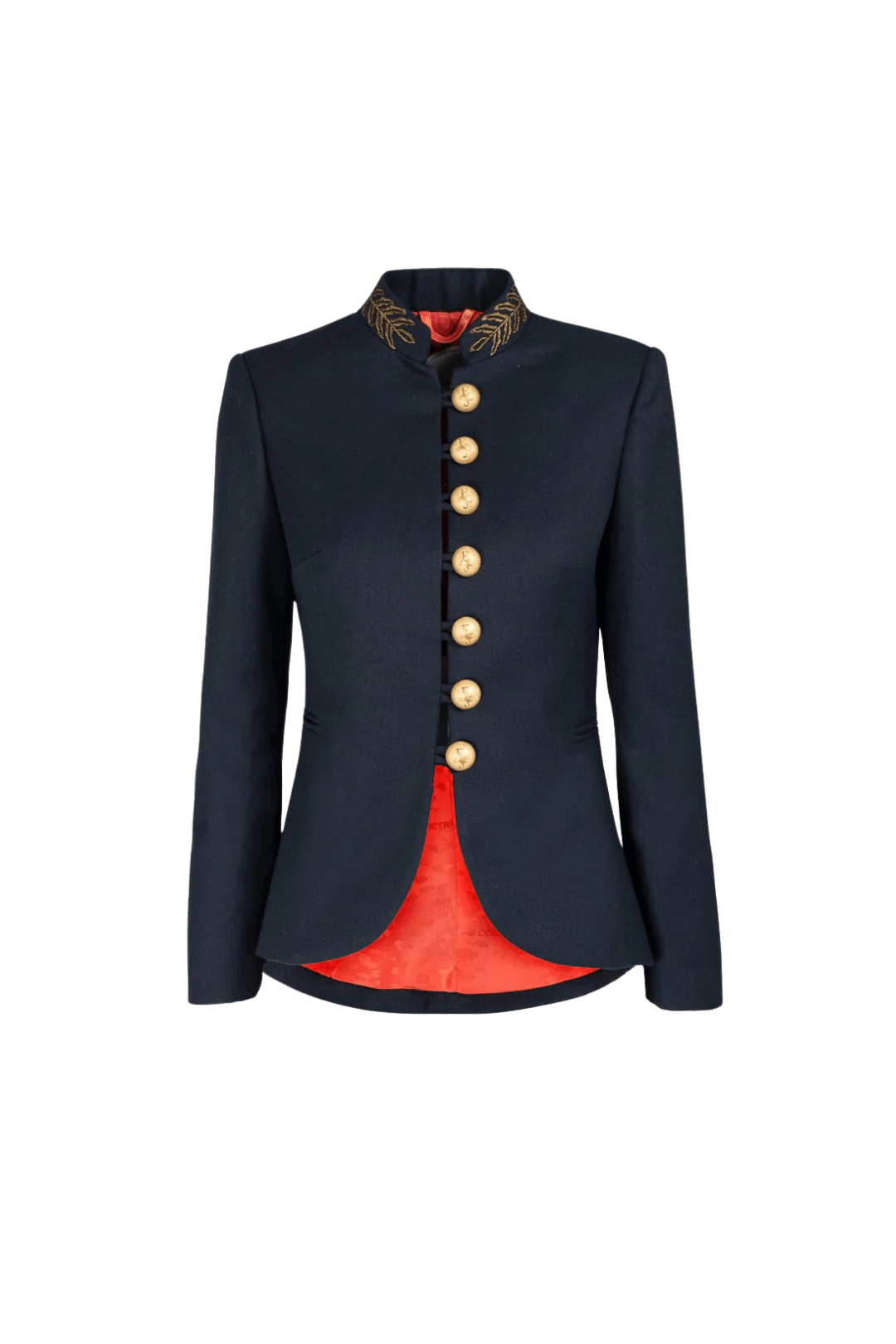 BLAZER AZUL MARINO CORTE ENTALLADO POPPY - THE EXTREME COLLECTION