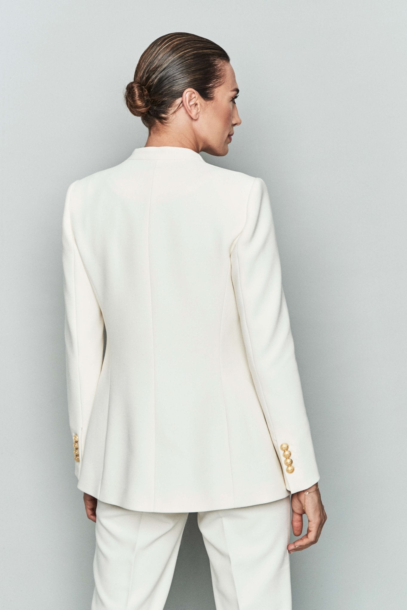 BLAZER BLANCO DE CREPE MAUREEN - THE EXTREME COLLECTION