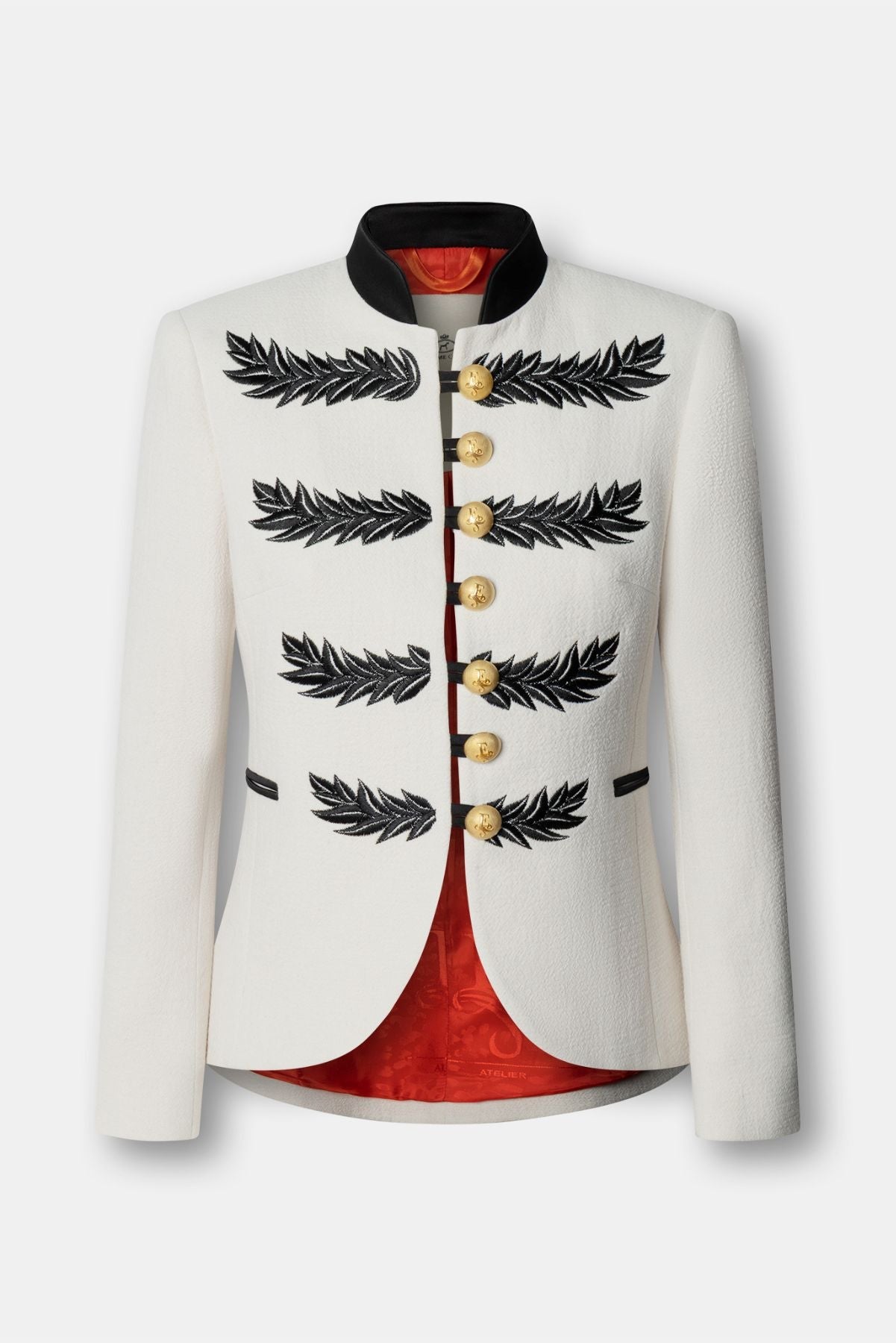 BLAZER BORDADA MARFIL RENATA LOVE - THE EXTREME COLLECTION