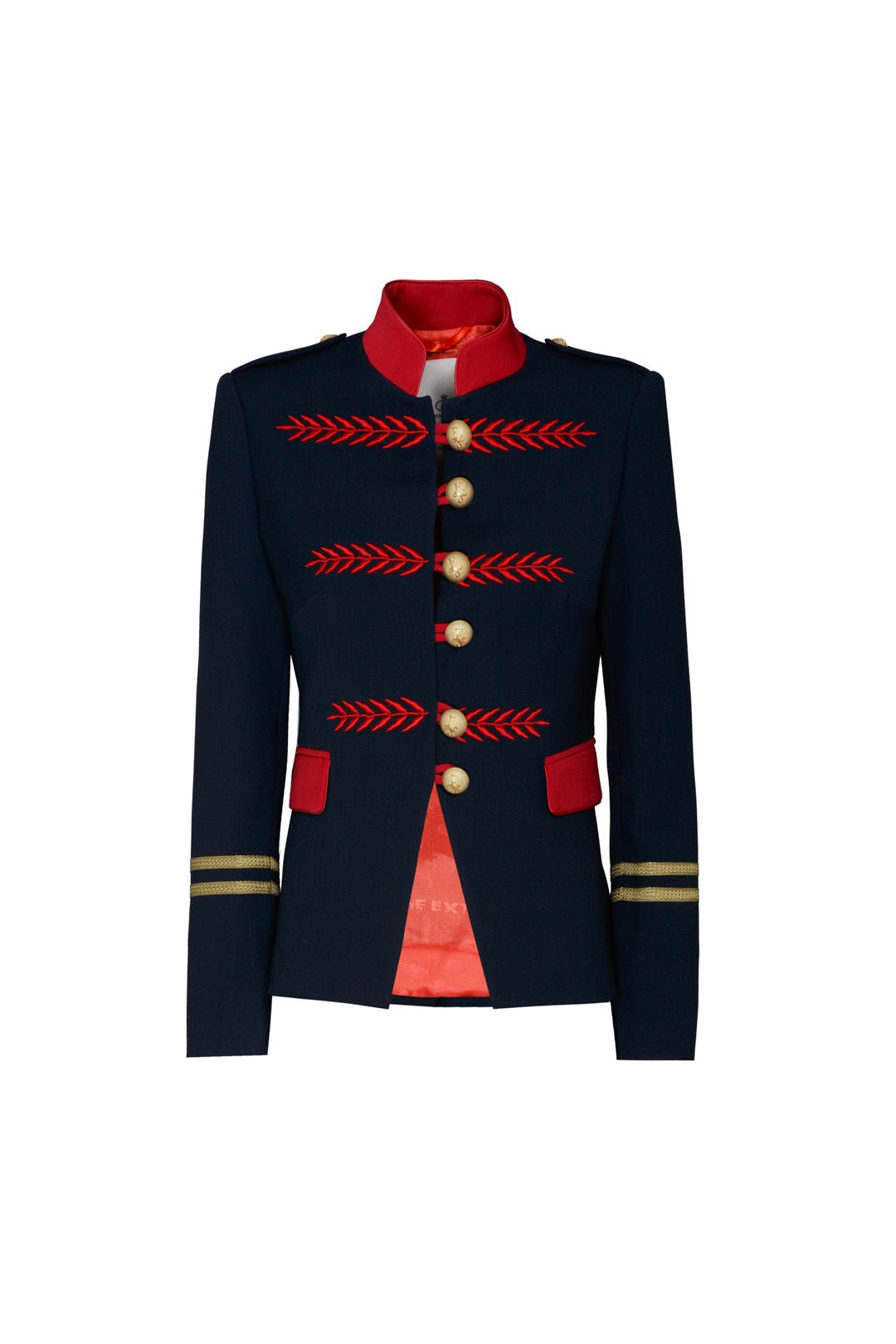 BLAZER BORDADA MARINO RENATA SCOTTISH - THE EXTREME COLLECTION