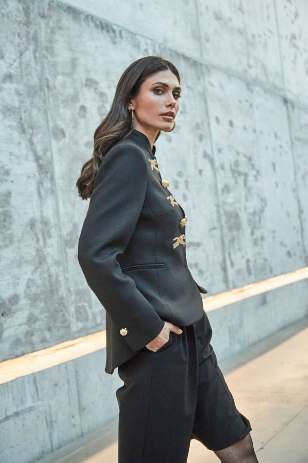 BLAZER BORDADO AZABACHE PANTHERA - THE EXTREME COLLECTION