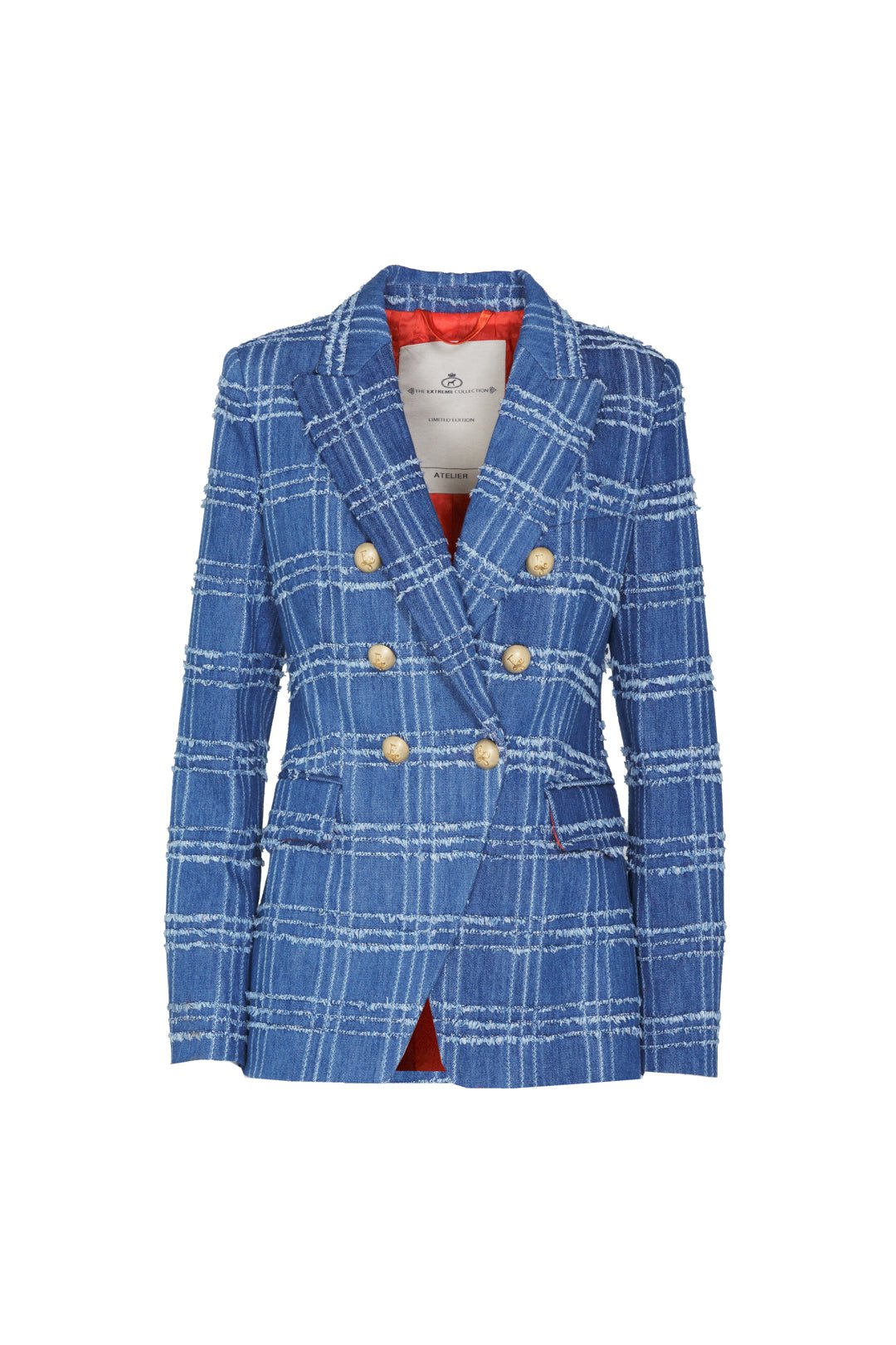 BLAZER CRUZADA CUADROS CORINNA - THE EXTREME COLLECTION