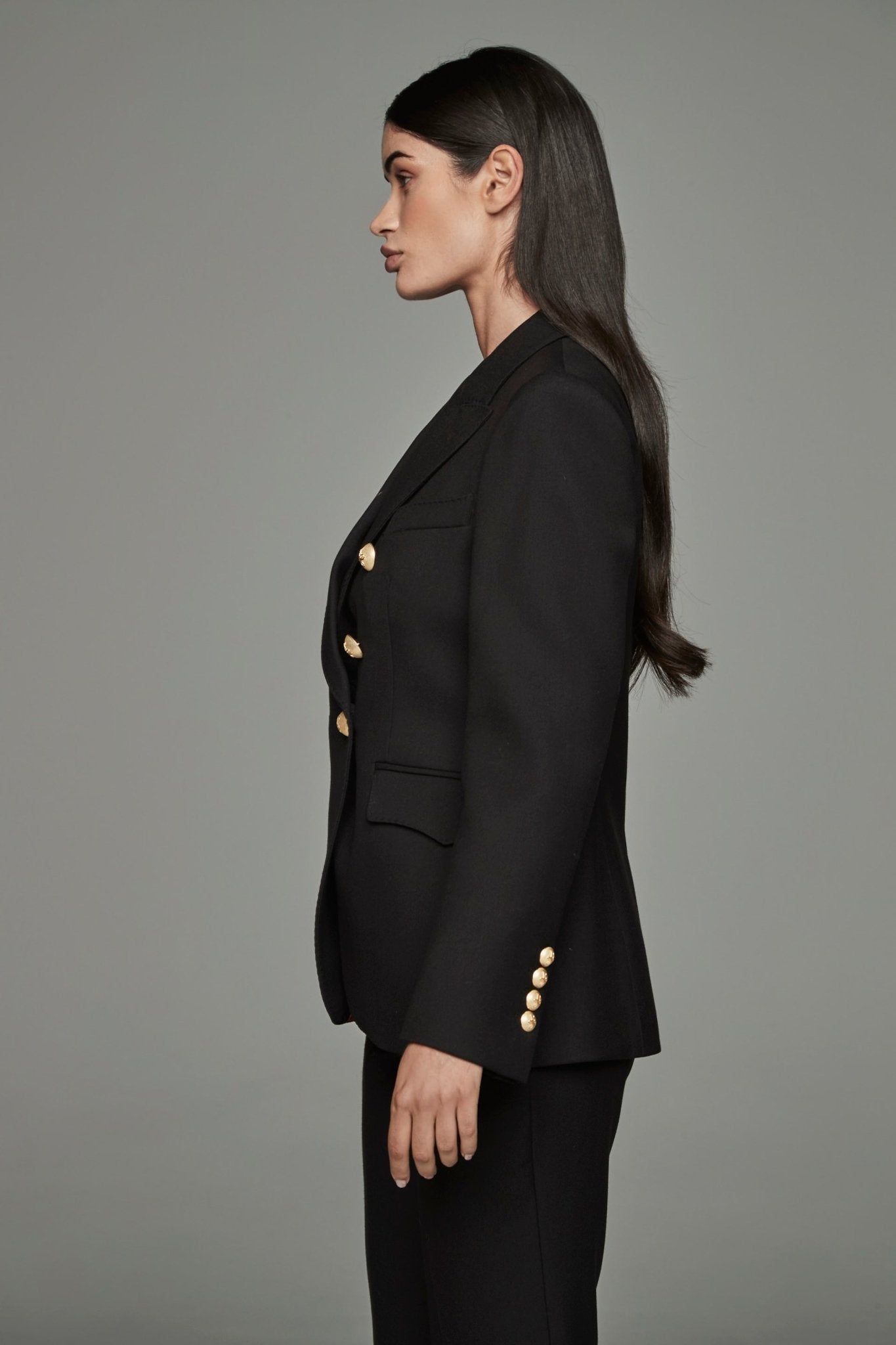 BLAZER CRUZADA NEGRO CHLOE - THE EXTREME COLLECTION