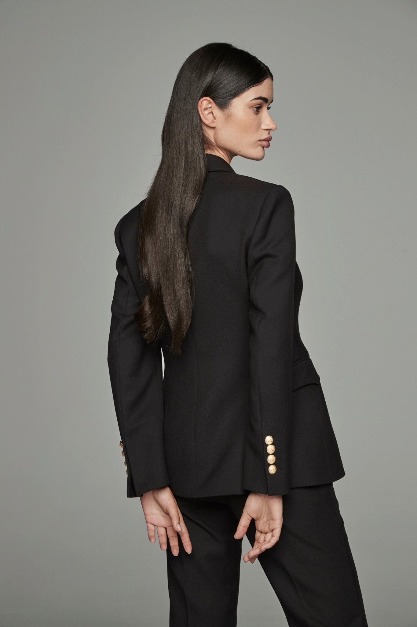 BLAZER CRUZADA NEGRO CHLOE - THE EXTREME COLLECTION