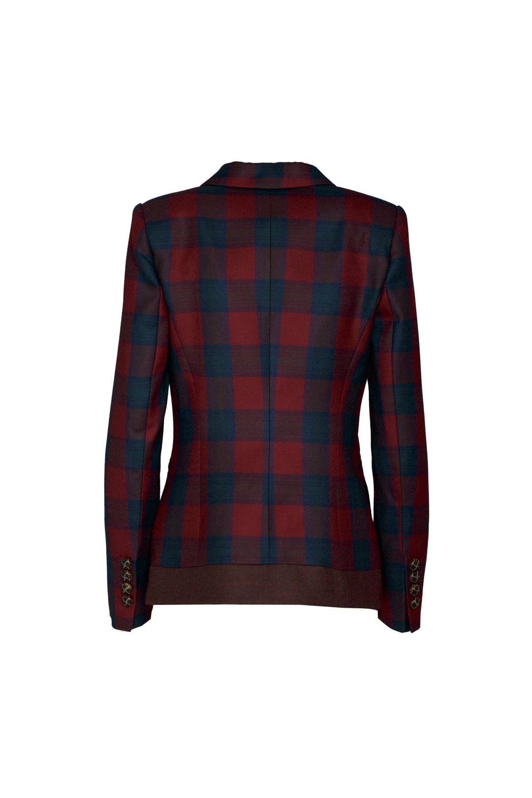 BLAZER CUADRO MERLOT CAMERON CLAN - THE EXTREME COLLECTION