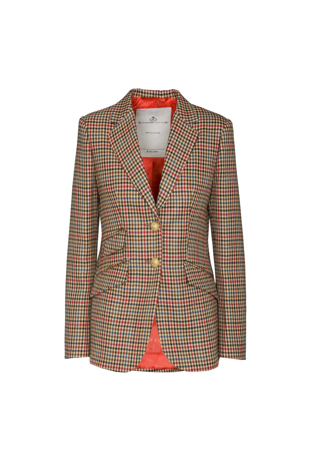 BLAZER CUADROS CARAMELO MAC HARDY - THE EXTREME COLLECTION
