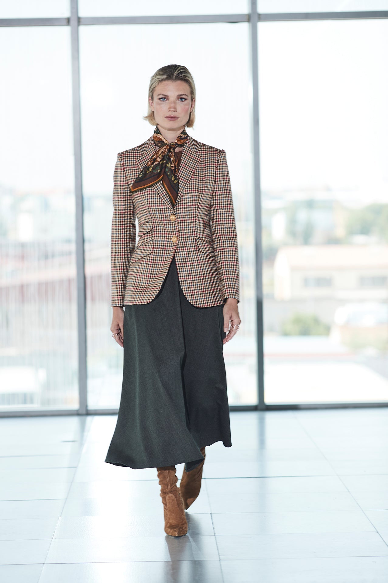 BLAZER CUADROS CARAMELO MAC HARDY - THE EXTREME COLLECTION