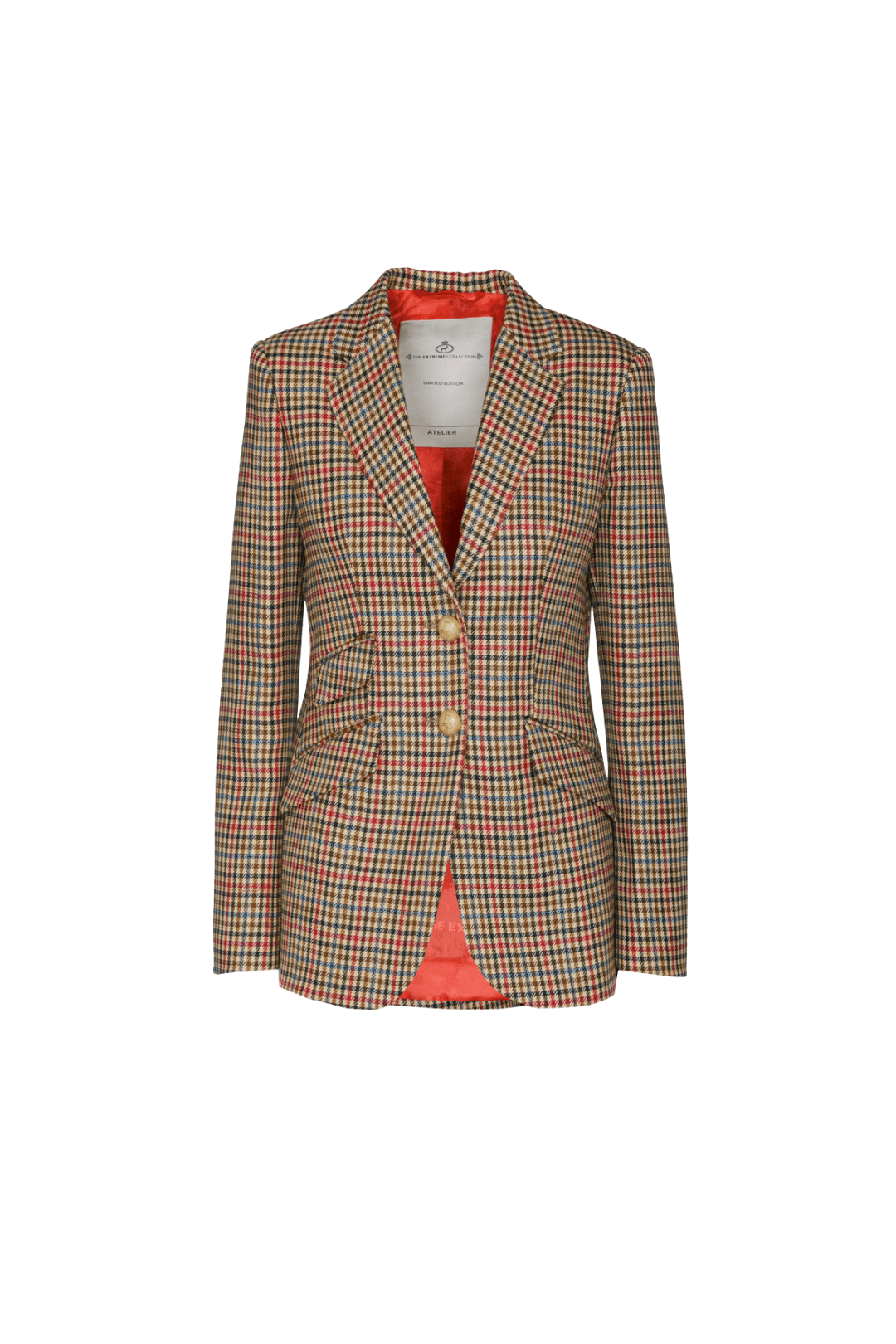 BLAZER CUADROS CARAMELO MAC HARDY - THE EXTREME COLLECTION