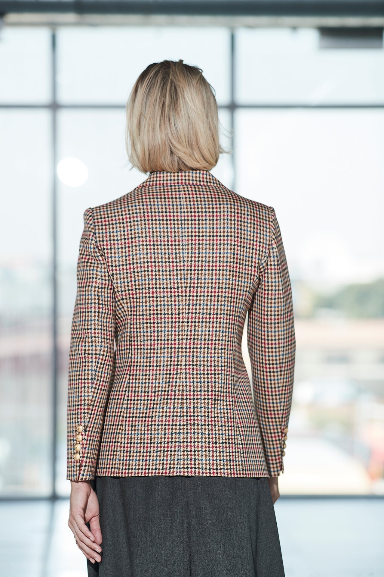 BLAZER CUADROS CARAMELO MAC HARDY - THE EXTREME COLLECTION