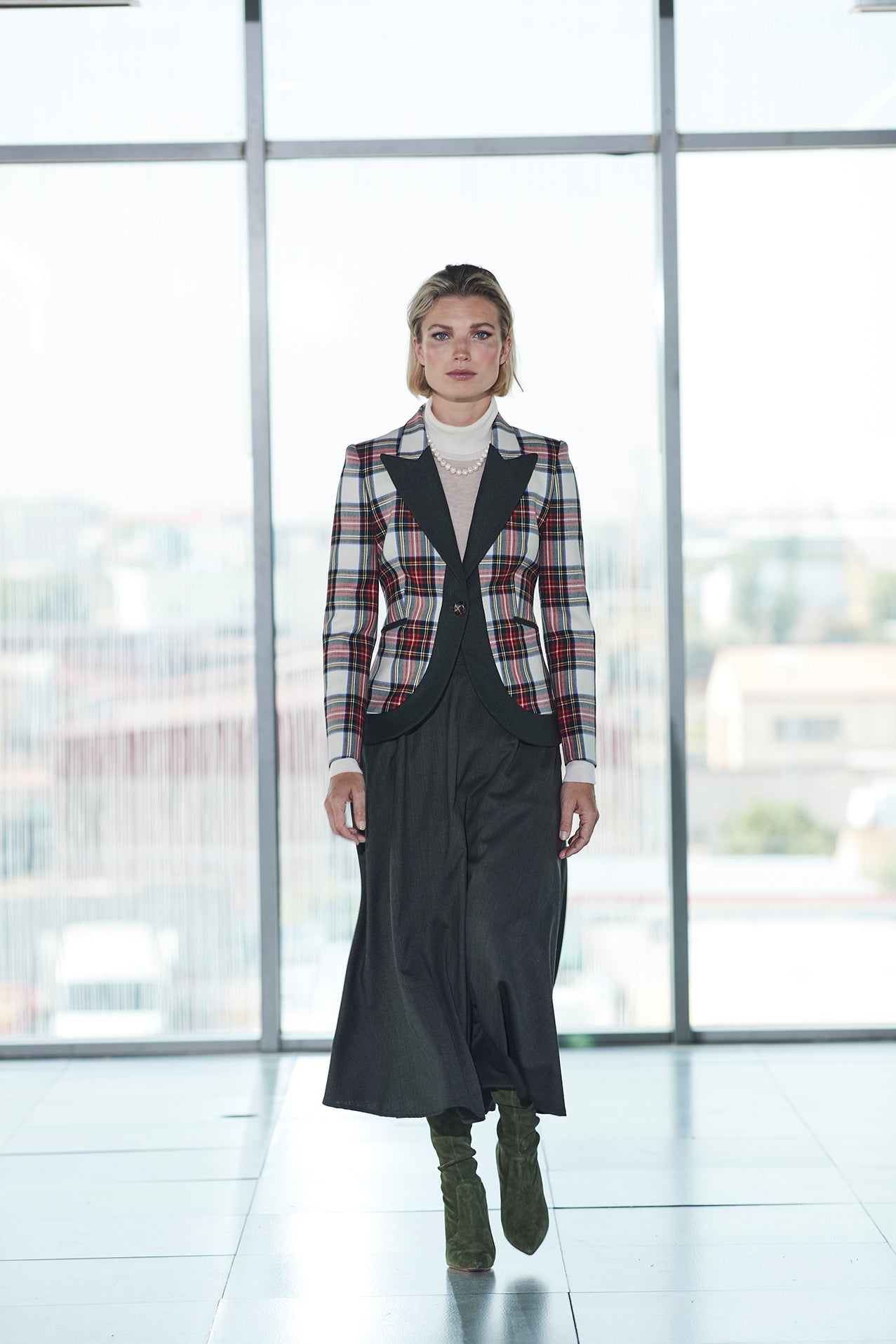 BLAZER CUADRO ESCOCES CAMPBELL- THE EXTREME COLLECTION