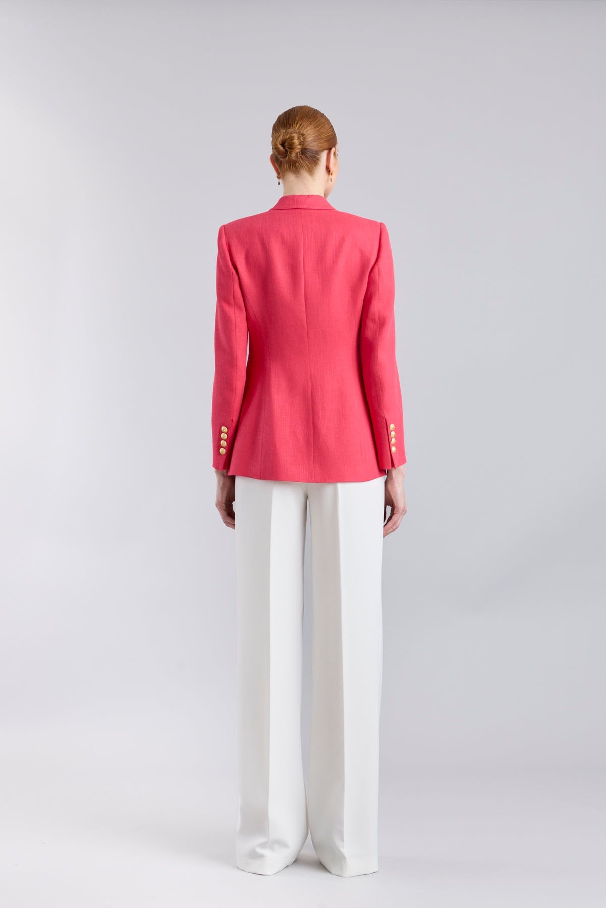 Blazer de lino fucsia Sofía - Edición Limitada - THE EXTREME COLLECTION