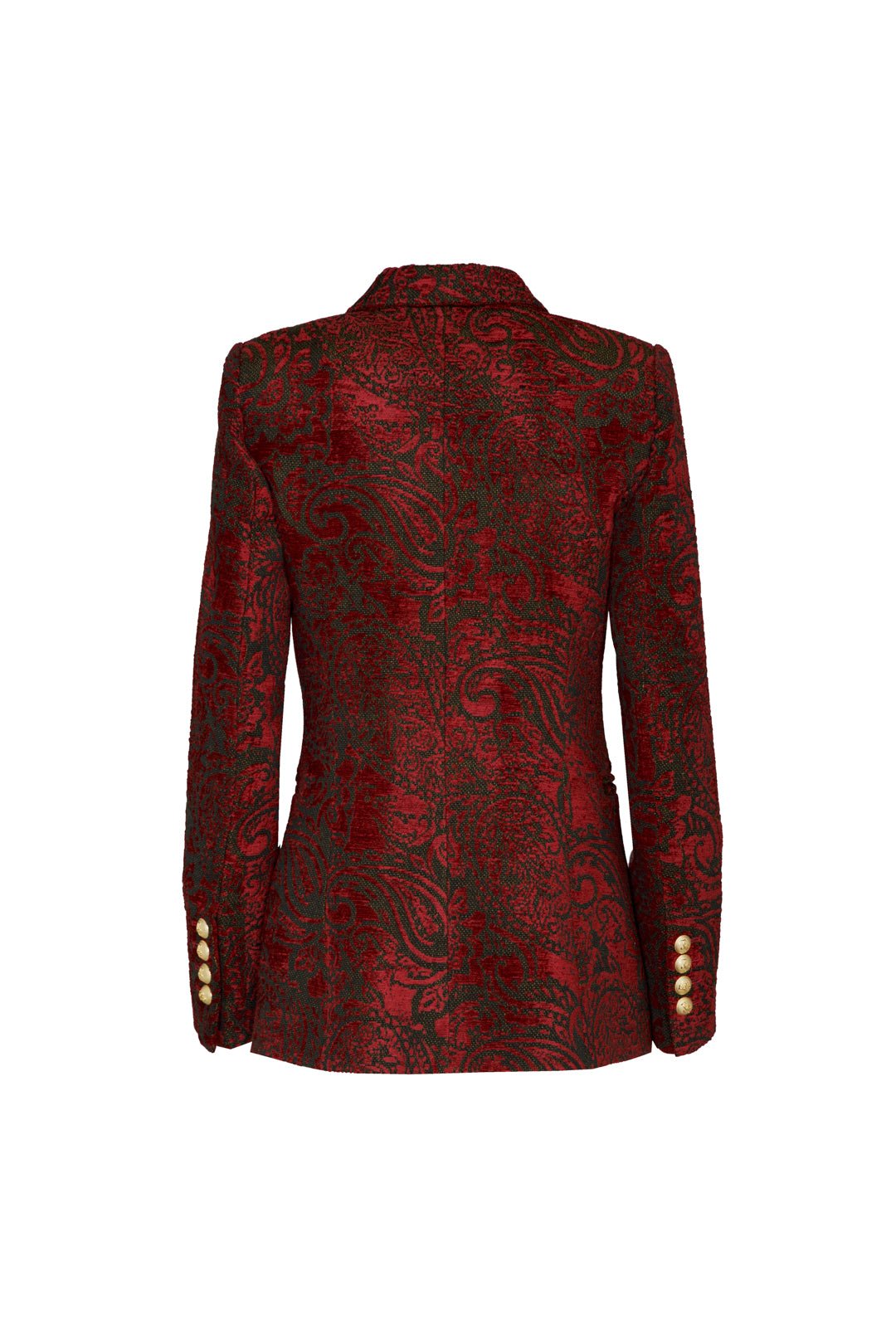 BLAZER JAQCUARD MERLOT SCOTLAND FLOWER - THE EXTREME COLLECTION